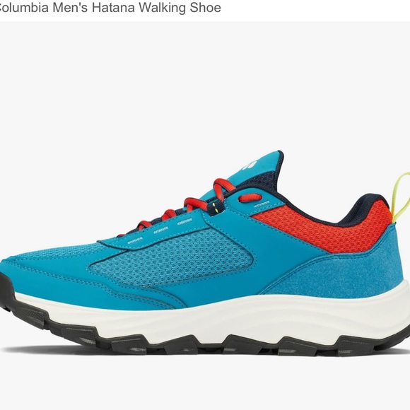 NWT Columbia Hatana Max Outdry Waterproof Men blue shoes size 7‎ - Picture 1 of 12